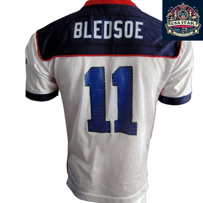 Authentic Reebok New England Patriots Youth Jersey, Drew Bledsoe, Size L 14-16, Premium Quality