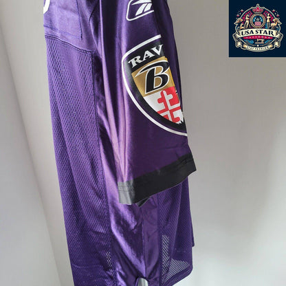 Baltimore Ravens Jersey Men's Reebok Top Size M - Flacco, Grade A Vintage, Comfortable Fit - USASTARFASHION