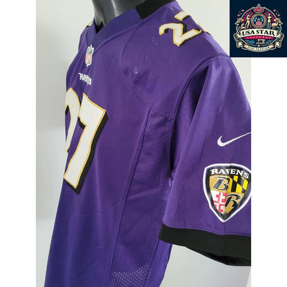 Baltimore Ravens Youth Jersey, Ray Rice #27 XL 18-20 by NIKE - Stylish Purple, Comfortable Fit