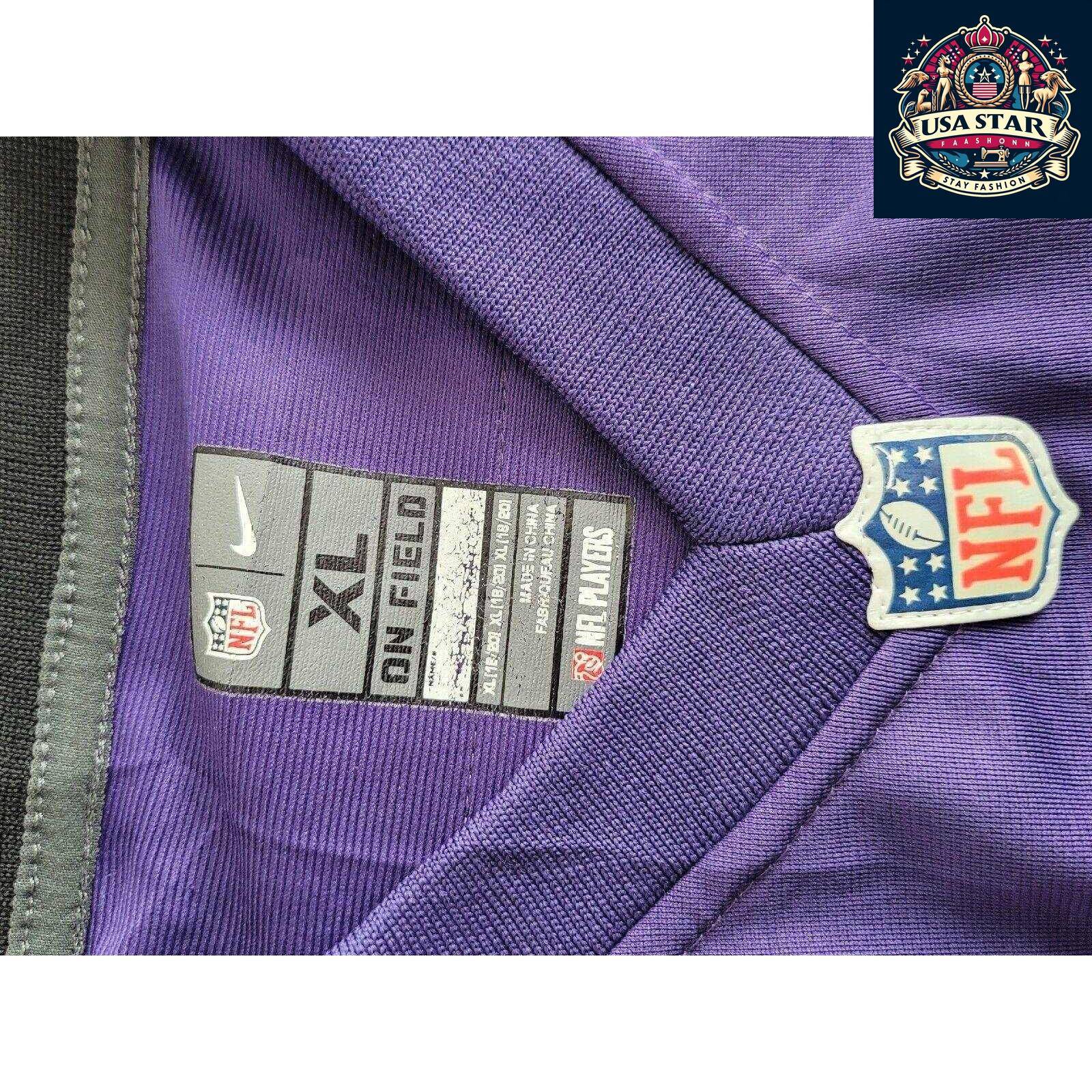 Baltimore Ravens Youth Jersey, Ray Rice #27 XL 18-20 by NIKE - Stylish Purple, Comfortable Fit - USASTARFASHION