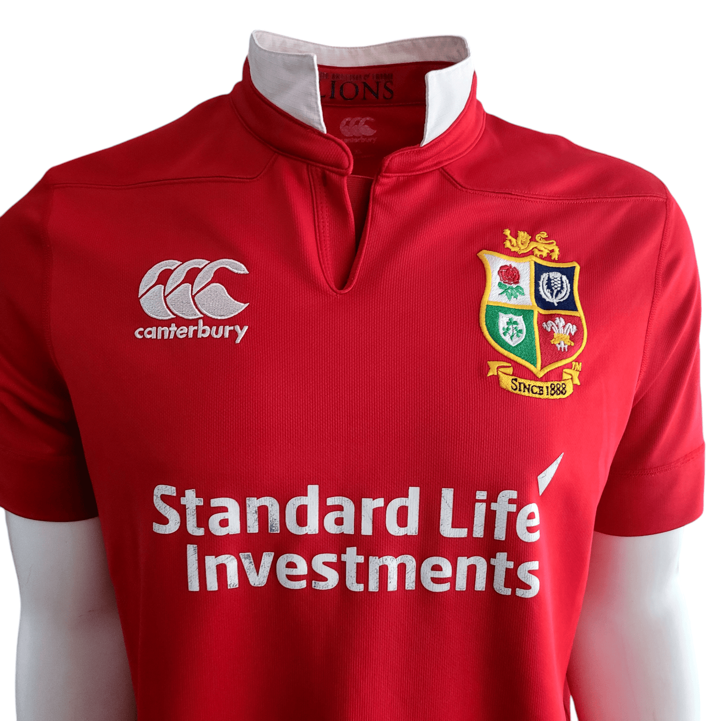 Canterbury British And Irish Lions Jersey XL - Vaposhield Technology, Embroidered Details