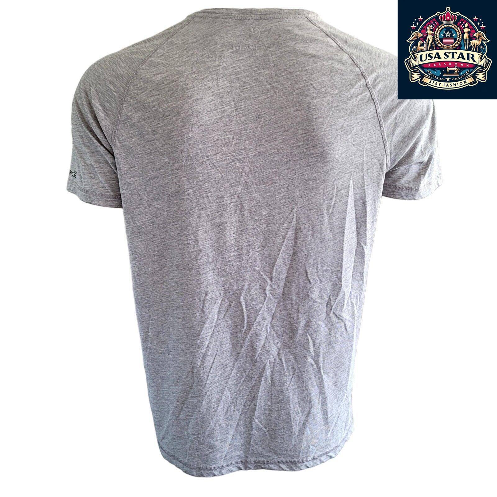 Carhartt Heather Gray Shirt | Relaxed Fit Crew Neck | 59% Cotton 41% Polyester | Size Medium USASTARFASHION