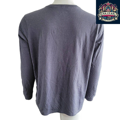 Carhartt Youth Long Sleeve T-Shirt Gray XL (16-18) - Soft, Durable Crew Neck for Everyday Wear