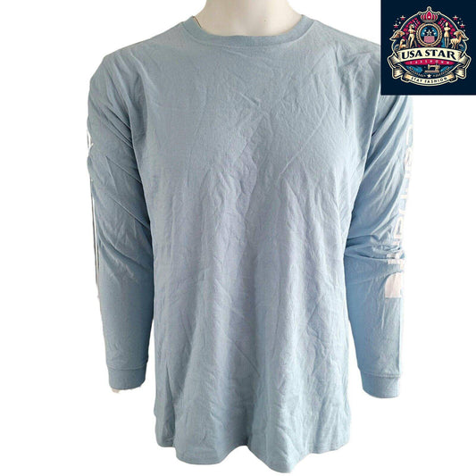 Carhartt Youth Shirt XL (16-18) Light Blue Long Sleeve, 100% Cotton, Loose Fit, Stylish Comfort