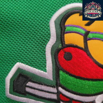 Charlie Conway Hockey Jersey 96 Mighty Ducks 1992 Green XL | Durable Breathable Fabric - USASTARFASHION