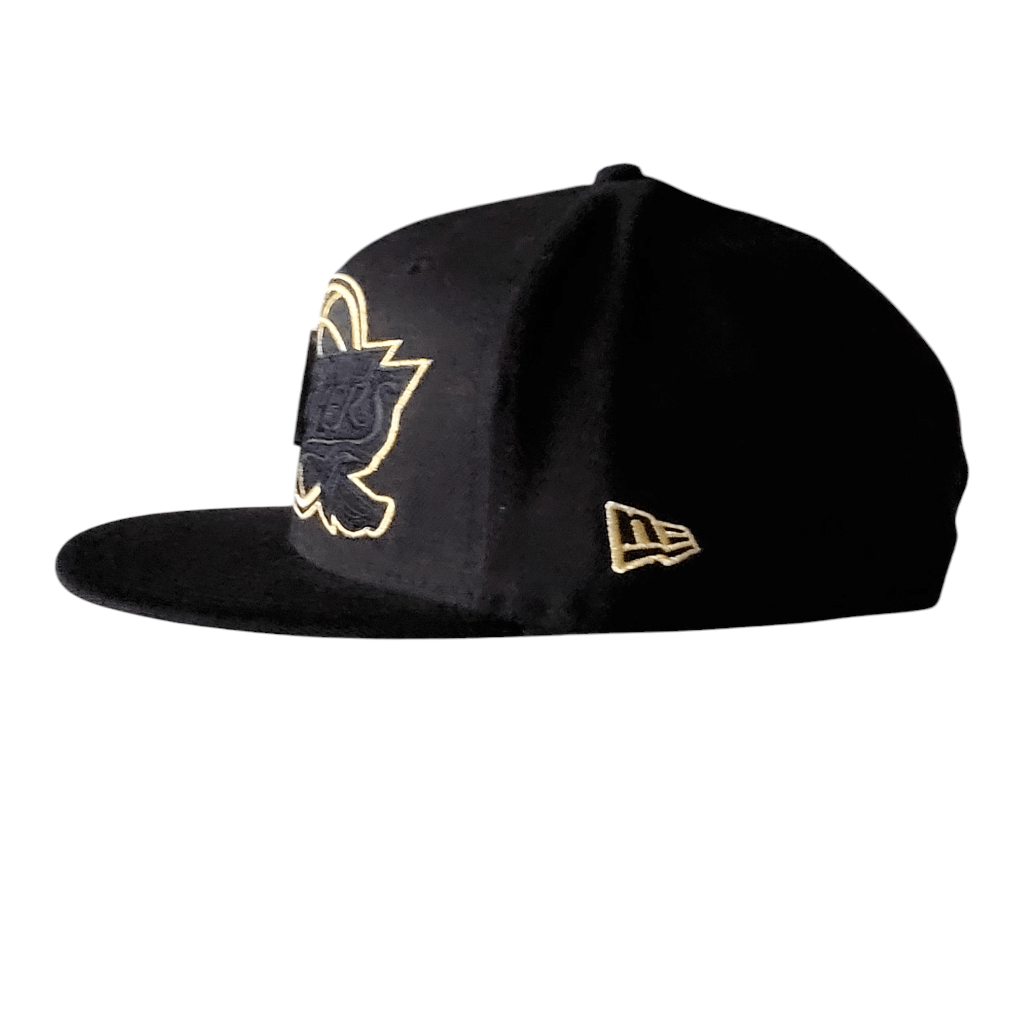 Cleveland Cavaliers Snapback Hat - New Era 9FIFTY Black & Gold Adjustable Cap - USASTARFASHION