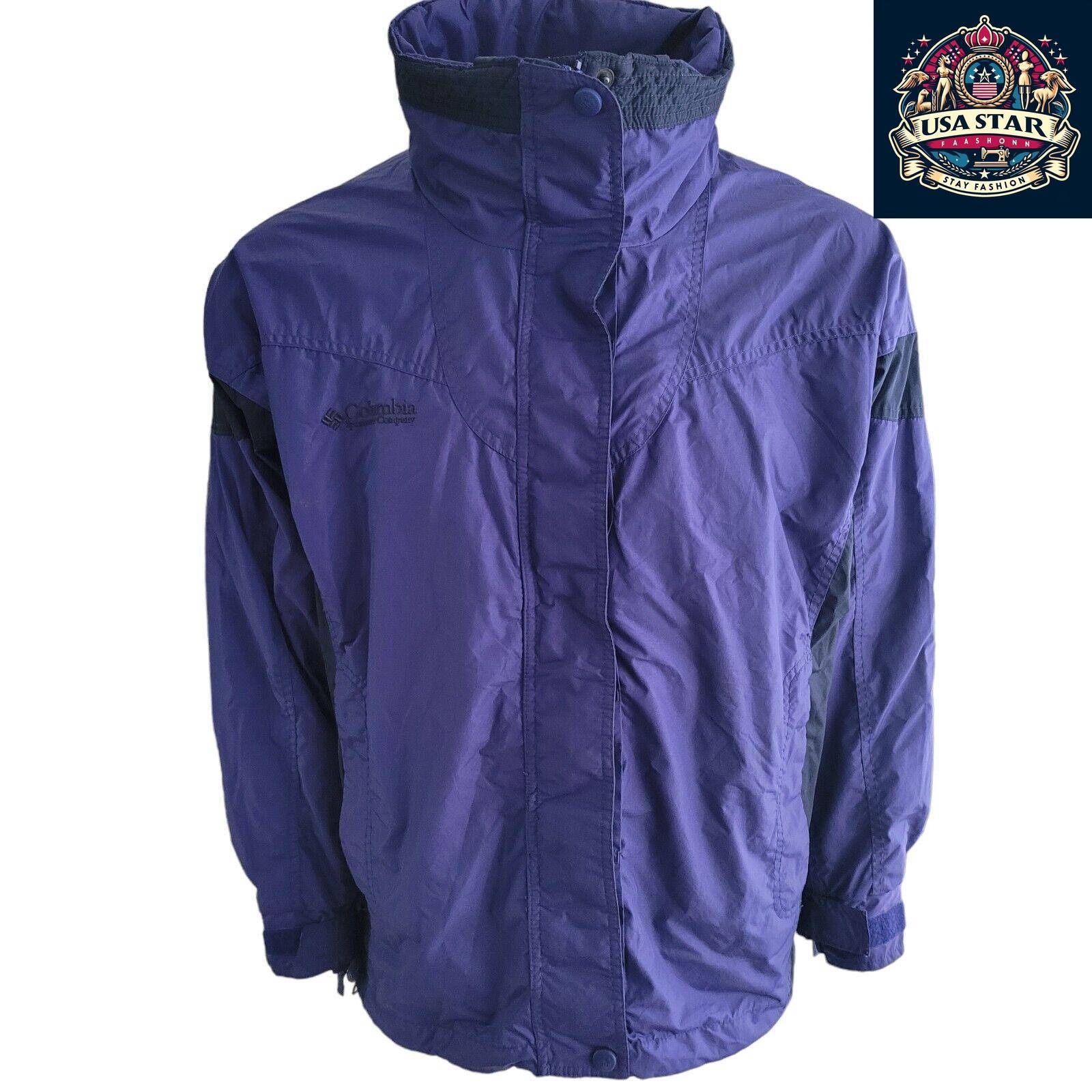 Columbia Bugaboo Purple Jacket for Women - Waterproof, Stylish, Durable Winter Wear, Size L USASTARFASHION