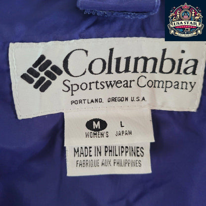 Columbia Bugaboo Purple Jacket for Women - Waterproof, Stylish, Durable Winter Wear, Size L - USASTARFASHION