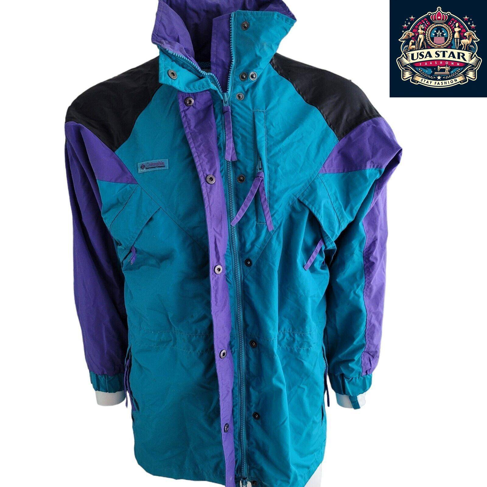 Columbia Women's Waterproof Jacket - Stylish Lightweight Green Williwaw for Outdoor Adventures USASTARFASHION