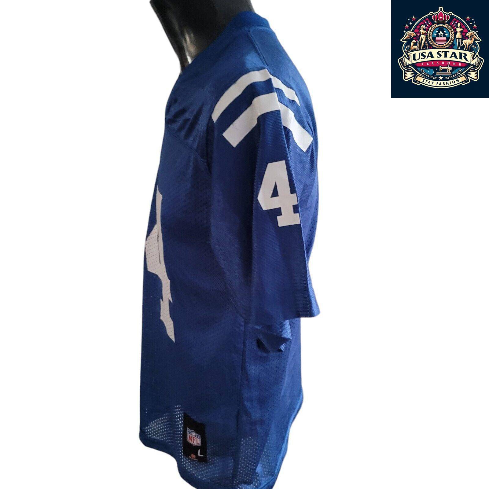 Indianapolis Colts Jersey Youth Large Dallas Clark #44 - Comfortable Fan Apparel for Young Fans - USASTARFASHION