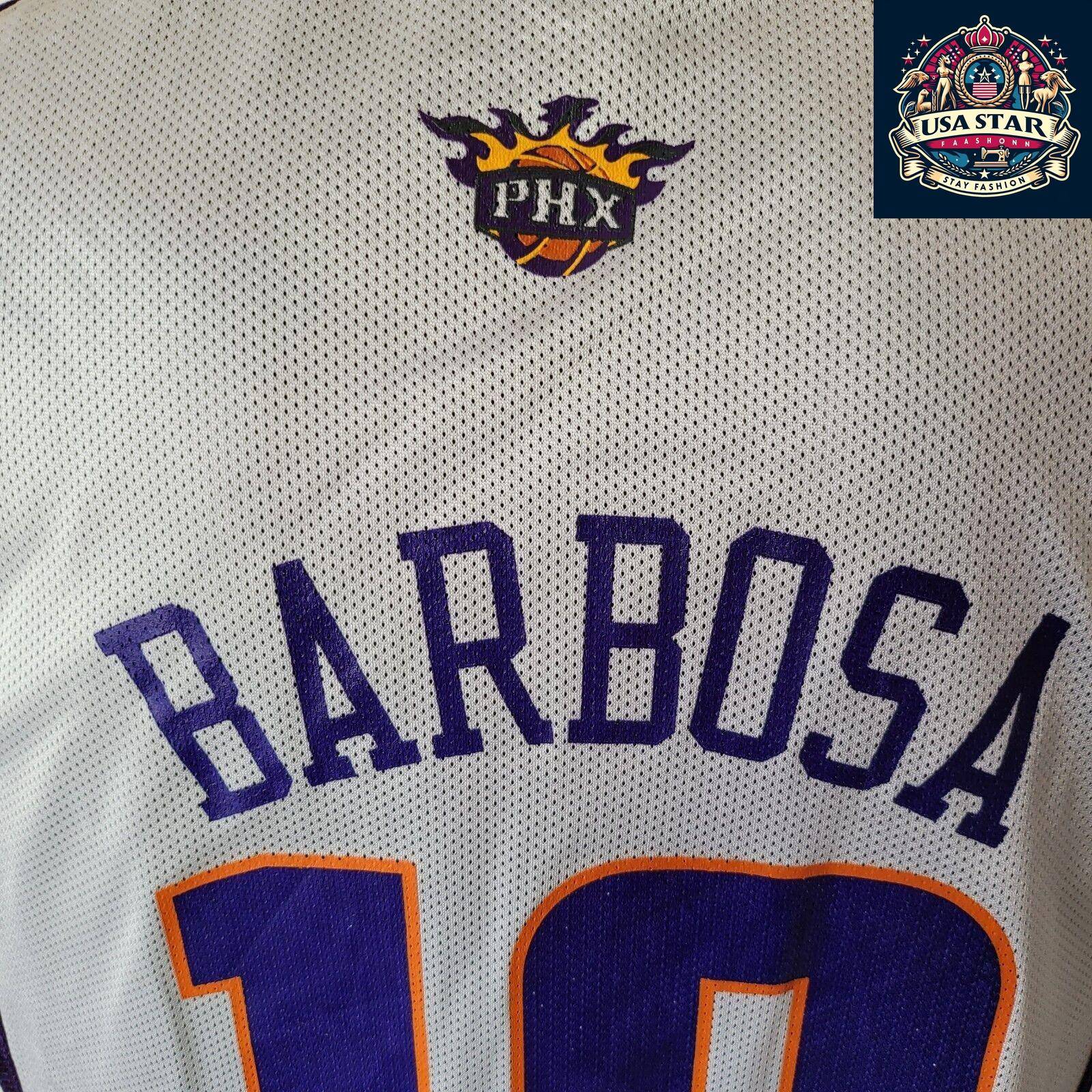 Leandro Barbosa Jersey #10 Phoenix Suns Reebok - Size L, Authentic Sports Apparel, Used Condition - USASTARFASHION