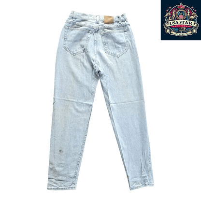 Lee Regular Fit Jeans W28 x L30 in Light Wash - Durable Denim for Versatile Style and Comfort - USASTARFASHION