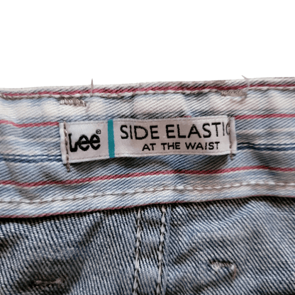 Lee Women’s Jeans 16 Medium - Side Elastic Straight-Leg Denim for Comfort and Durability USASTARFASHION