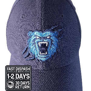 Memphis Grizzlies Fitted Cap S/M -  Dark Blue, Official New Era Design