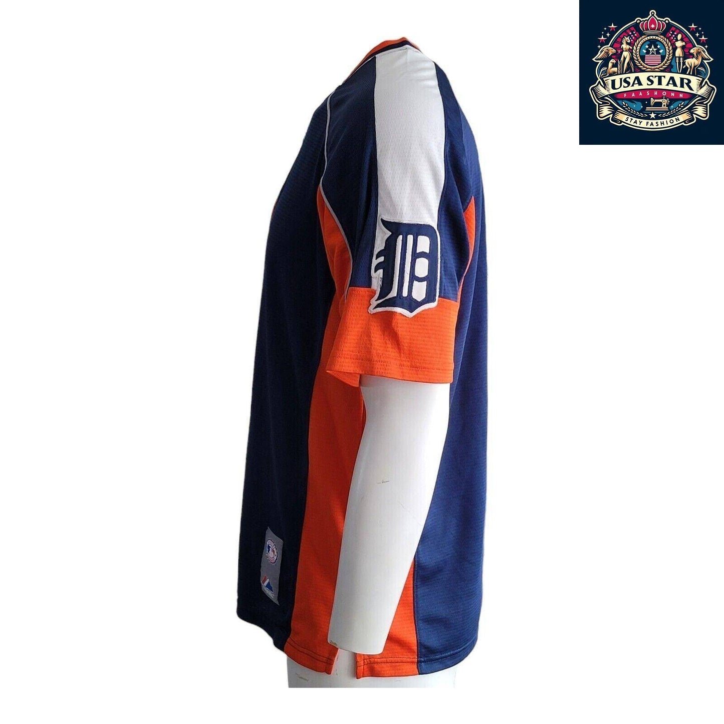 ⚾️ MLB Authentic Majestic Detroit Tigers Baseball Jersey - Size M