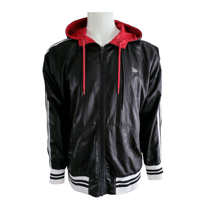 New Era Reversible Jacket in Black and Red - EUR 2XL / US XL, Comfortable Polyester Design