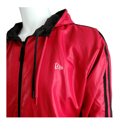 New Era Reversible Jacket in Black and Red - EUR 2XL / US XL, Comfortable Polyester Design