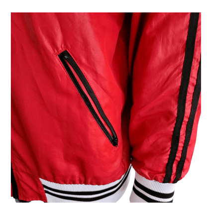 New Era Reversible Jacket in Black and Red - EUR 2XL / US XL, Comfortable Polyester Design