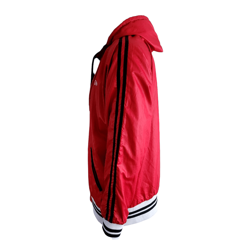 New Era Reversible Jacket in Black and Red - EUR 2XL / US XL, Comfortable Polyester Design