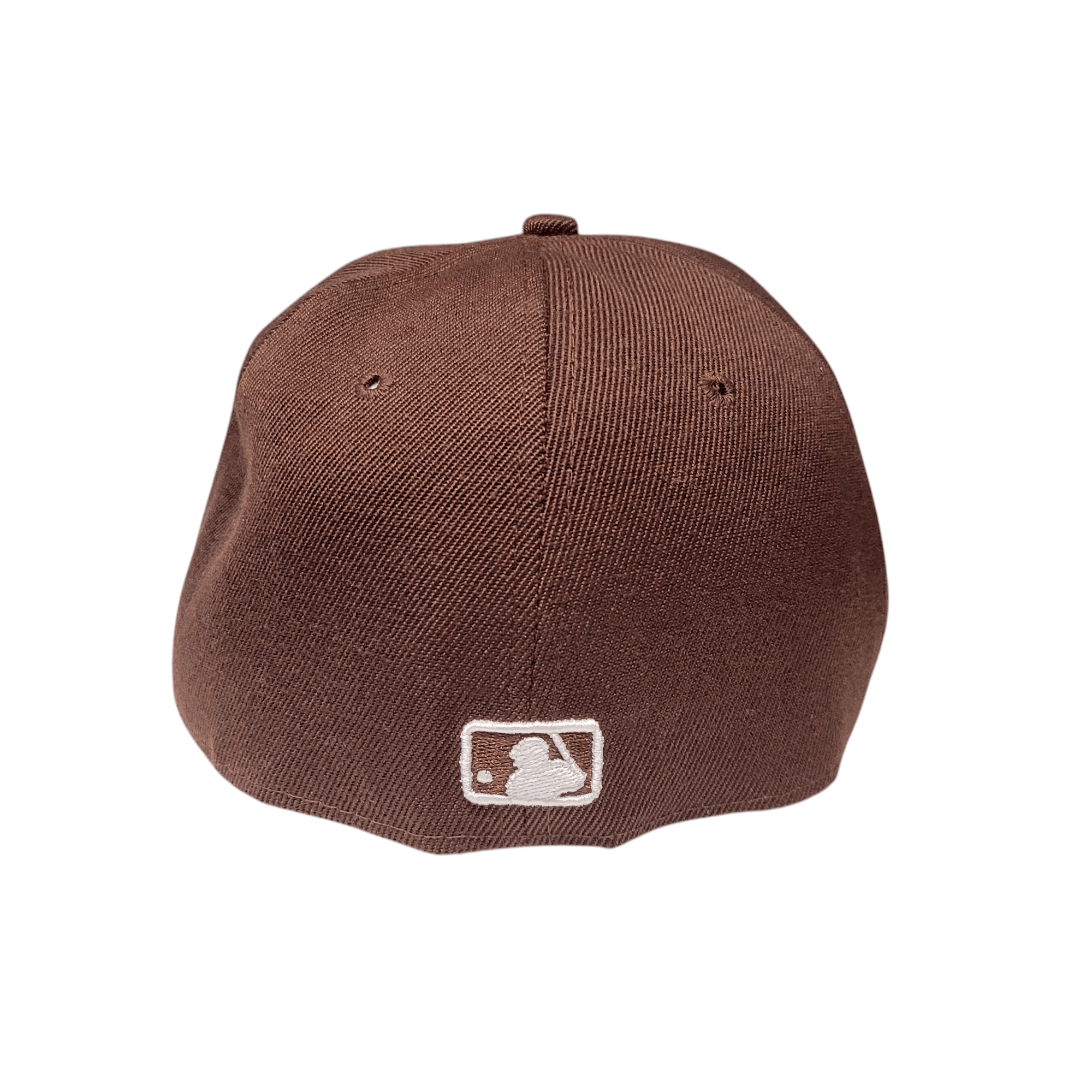 New York Yankees Hat - New Era 59Fifty Brown Wool-Blend Cap - Size 7 1/2 (59.6 cm) - USASTARFASHION