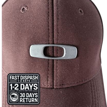 Oakley Flex Fit Cap - Size S/M - Brown - 96% Polyester, 4% Spandex, Classic Comfort Hat - USASTARFASHION