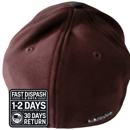 Oakley Flex Fit Cap - Size S/M - Brown - 96% Polyester, 4% Spandex, Classic Comfort Hat - USASTARFASHION