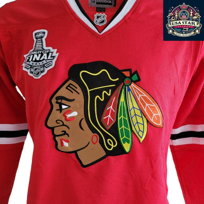 Patrick Kane #88 Chicago Blackhawks Women's Jersey - 2013 Stanley Cup Size L/XL, Stylish & Comfortable - USASTARFASHION