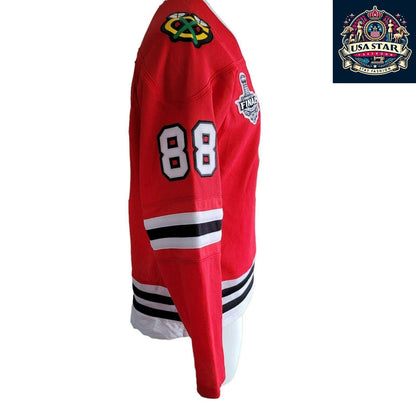 Patrick Kane #88 Chicago Blackhawks Women's Jersey - 2013 Stanley Cup Size L/XL, Stylish & Comfortable - USASTARFASHION