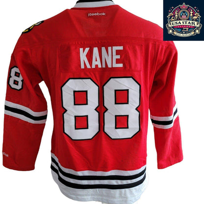 Patrick Kane #88 Chicago Blackhawks Women's Jersey - 2013 Stanley Cup Size L/XL, Stylish & Comfortable - USASTARFASHION