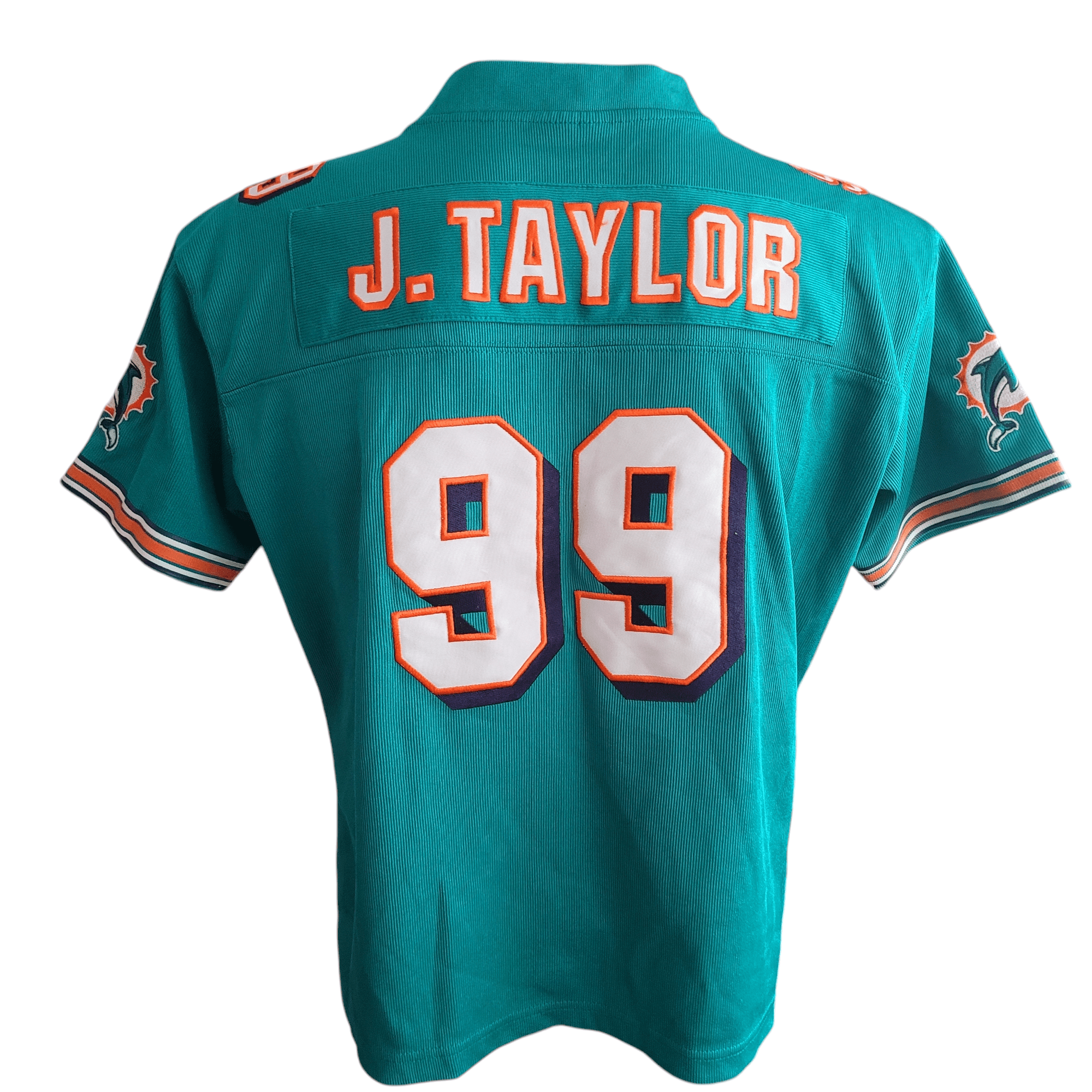 Reebok Miami Dolphins Jason Taylor #99 Kids Jersey Large Youth Vintage NFL - USASTARFASHION
