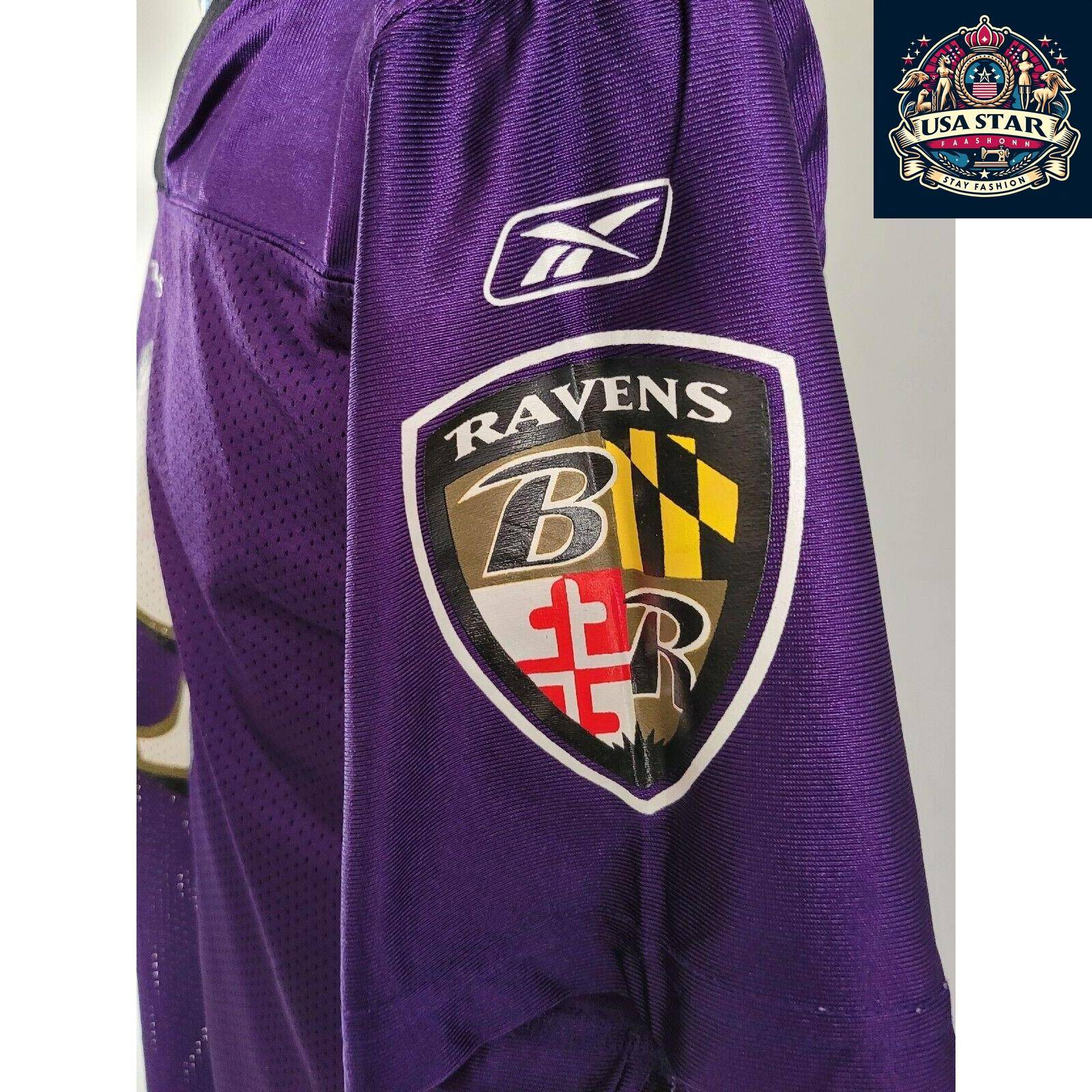 Steve McNair #9 Baltimore Ravens Jersey - Vintage Reebok Youth XL for Ages 18-20 - USASTARFASHION