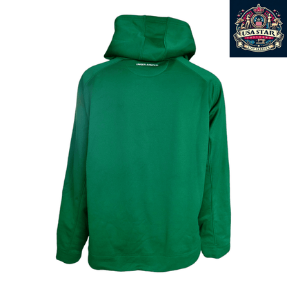 Under Armour Welsh Rugby Hoodie WRU Pullover Green Men’s X-Large - Comfortable & Stylish USASTARFASHION