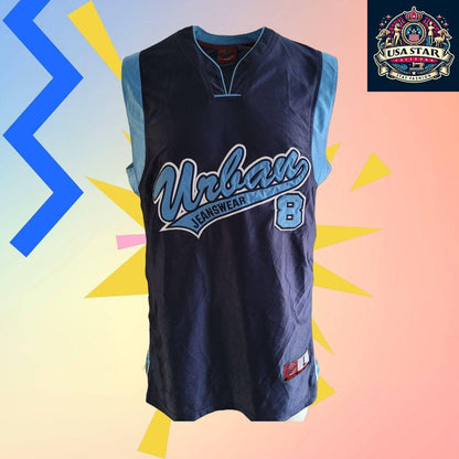 Urban Jeanswear NBA Vest #8, Size L - Comfortable Fit, Durable Fabric, Ideal for Basketball Fans