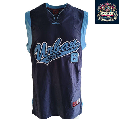 Urban Jeanswear NBA Vest #8, Size L - Comfortable Fit, Durable Fabric, Ideal for Basketball Fans