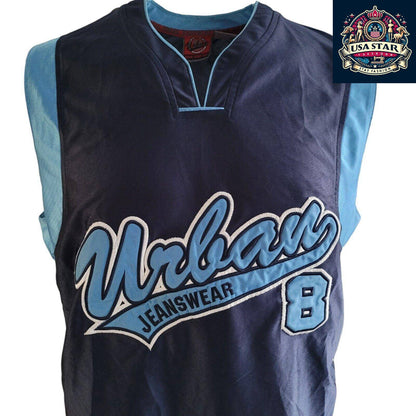 Urban Jeanswear NBA Vest #8, Size L - Comfortable Fit, Durable Fabric, Ideal for Basketball Fans