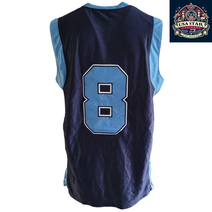 Urban Jeanswear NBA Vest #8, Size L - Comfortable Fit, Durable Fabric, Ideal for Basketball Fans