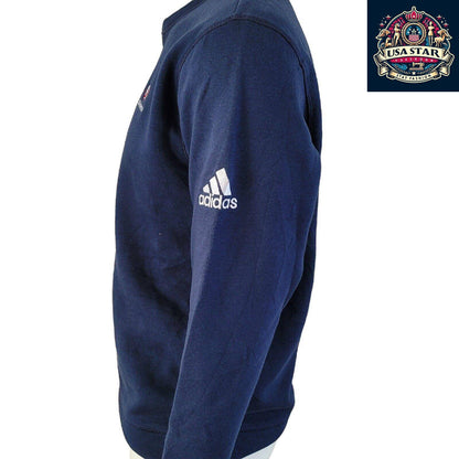 USA Volleyball Adidas Crew Neck Sweatshirt Size M - Comfortable Fit, Versatile Style, Grade A Condition - USASTARFASHION