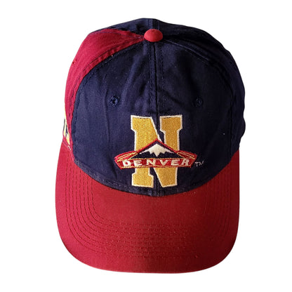 Vintage 1990s Denver Nuggets Sports Specialties Snapback Hat - USASTARFASHION
