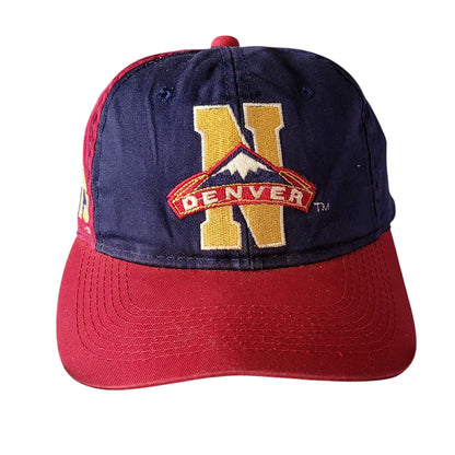 Vintage 1990s Denver Nuggets Sports Specialties Snapback Hat - USASTARFASHION