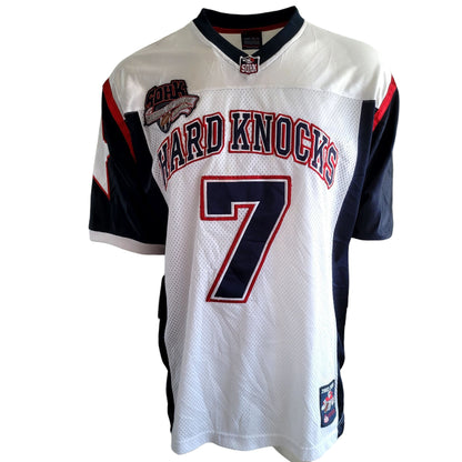 Vintage 2002-03 School of Hard Knocks Football Jersey #7 Div Champs Sz L - USASTARFASHION