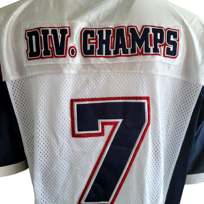 Vintage 2002-03 School of Hard Knocks Football Jersey #7 Div Champs Sz L - USASTARFASHION