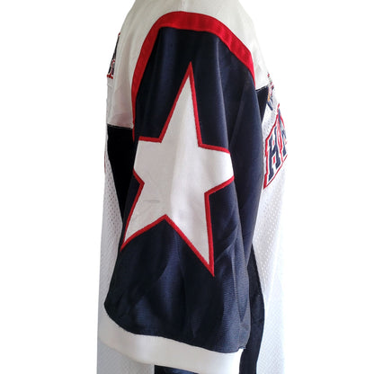 Vintage 2002-03 School of Hard Knocks Football Jersey #7 Div Champs Sz L - USASTARFASHION