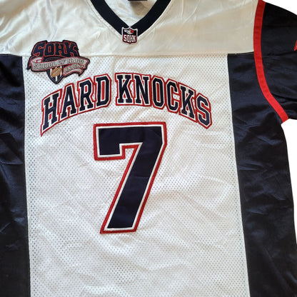 Vintage 2002-03 School of Hard Knocks Football Jersey #7 Div Champs Sz L - USASTARFASHION