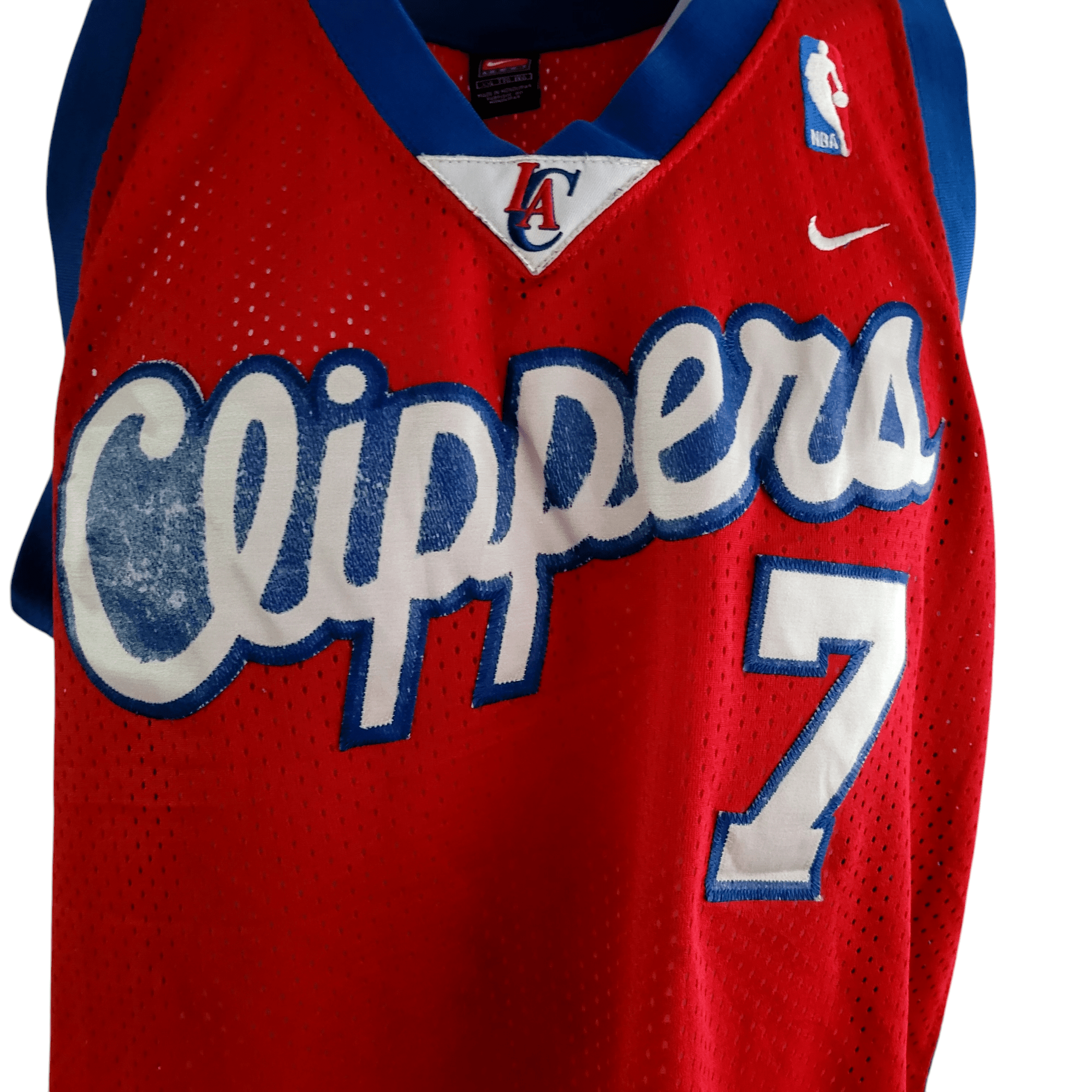 Vintage Los Angeles Clippers Lamar Odom #7 Jersey - Nike Team, XXL Size, Great Condition - USASTARFASHION