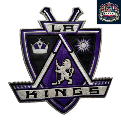 Vintage Los Angeles Kings Jersey M/M - NHL Pro Player Hockey Jersey in Black and Purple