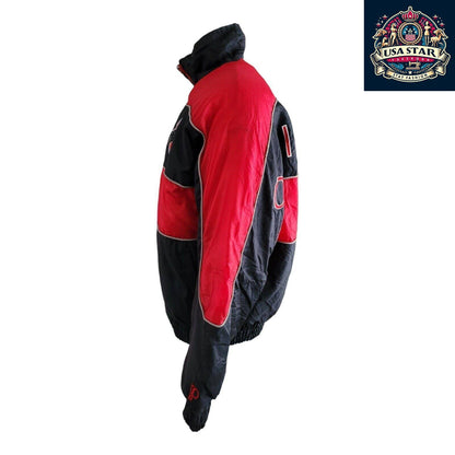 Vintage Ohio State Proplayer Jacket Red Reversible Sz M - USASTARFASHION