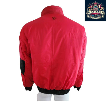 Vintage Ohio State Proplayer Jacket Red Reversible Sz M - USASTARFASHION