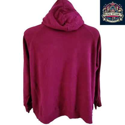 Women's North Face Hoodie XL - Cozy Fleece, Classic Logo, Versatile Style for Casual Wear - USASTARFASHION