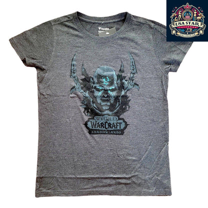 World of Warcraft Shadowlands T-Shirt Fanatics Medium Gaming Merchandise - USASTARFASHION
