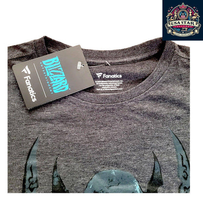 World of Warcraft Shadowlands T-Shirt Fanatics Medium Gaming Merchandise - USASTARFASHION